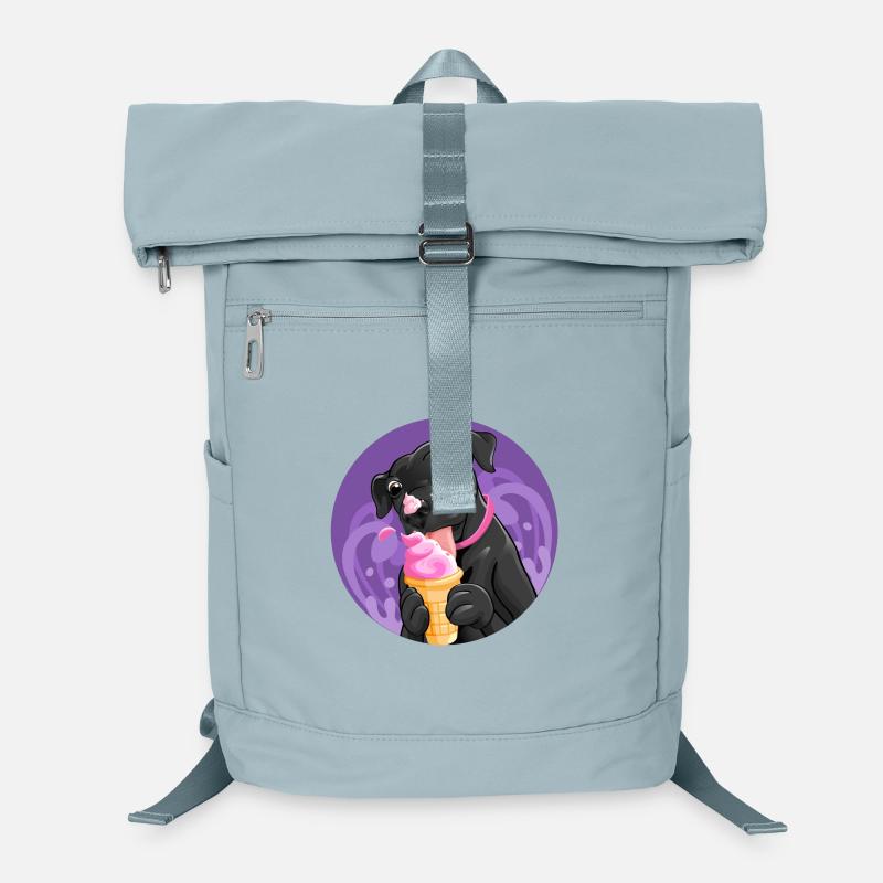 Gourmet-Welpen-Pinkcreme Laptop-Rucksack 