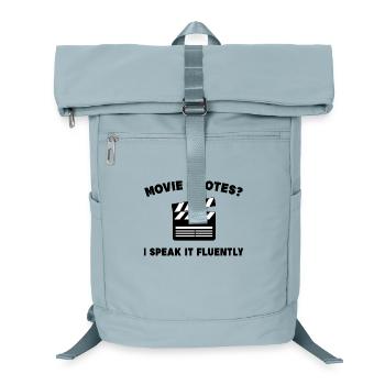 Kino Theater Statement Movies Kinoabend Streaming - Laptop-Rucksack  - Eisblau - Vorne