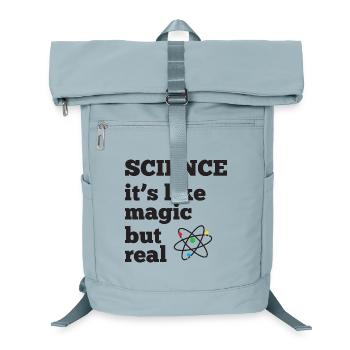 Science - it's like magic but real - Laptop Backpack - ice blue - Front
