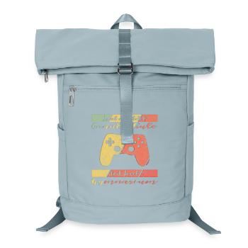 Level Completed Grundschule Gamer - Laptop-Rucksack  - Eisblau - Vorne