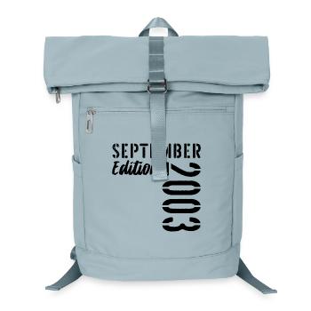 23rd birthday September 2003 - 23 years old - Laptop Backpack - ice blue - Front