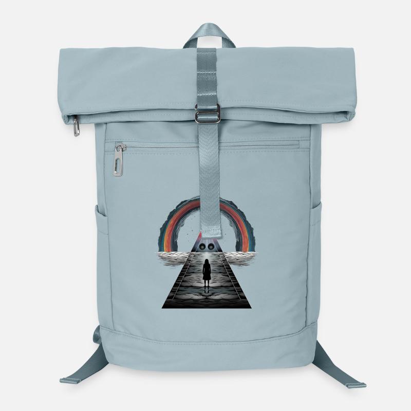Regenbogenpyramide Mondlicht-Tango Zwielichtig Laptop-Rucksack 
