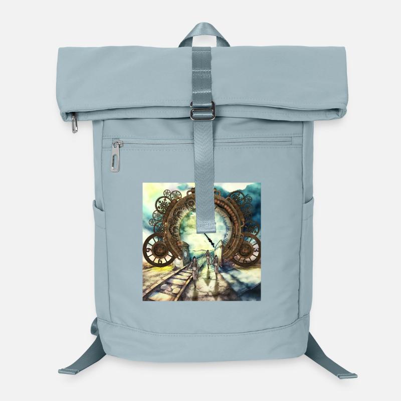 Uhrwerk Laptop-Rucksack 