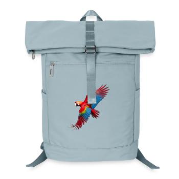 Farbenpracht Des Fliedenden Ara Papagei Parrot - Laptop-Rucksack  - Eisblau - Vorne