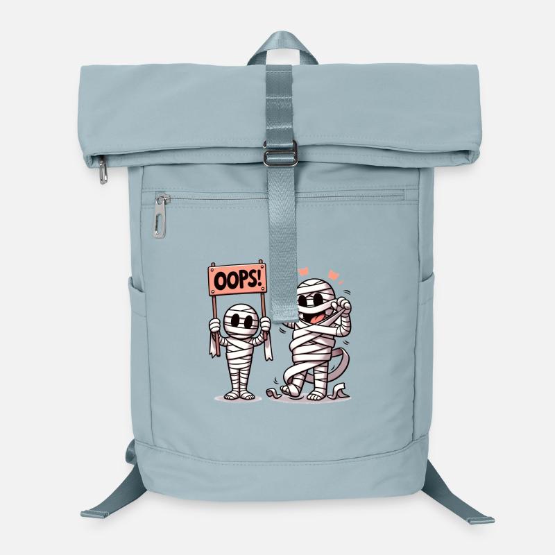 Chaotische Mumien Laptop-Rucksack 