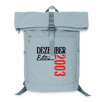 23. Geburtstag - Dreiundzwanzig Edition 2003 - Laptop-Rucksack  - Eisblau - Vorne
