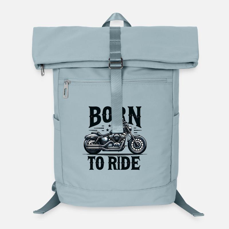 Né pour rouler Sac à dos ordinateur