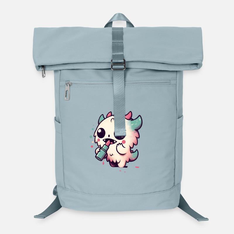 Maquillage et monstres Sac à dos ordinateur