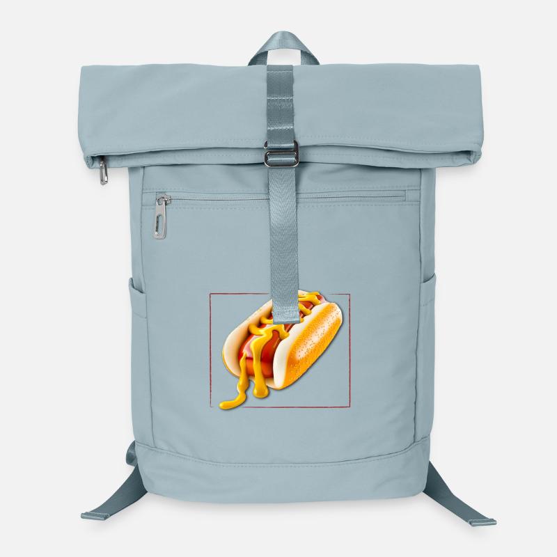 Hot-Dog Restauration Rapide Encadré Sac à dos ordinateur