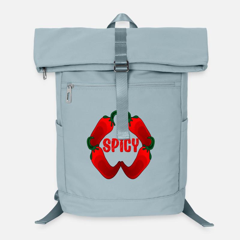 PEPPERONI ÉPICES ÉPICÉES CHEF CUISINIER Sac à dos ordinateur