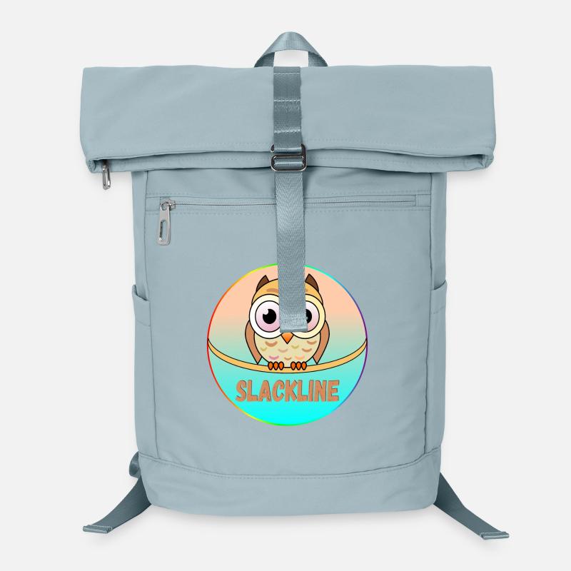 SLACKLINE EULEN - VOGEL Laptop-Rucksack 