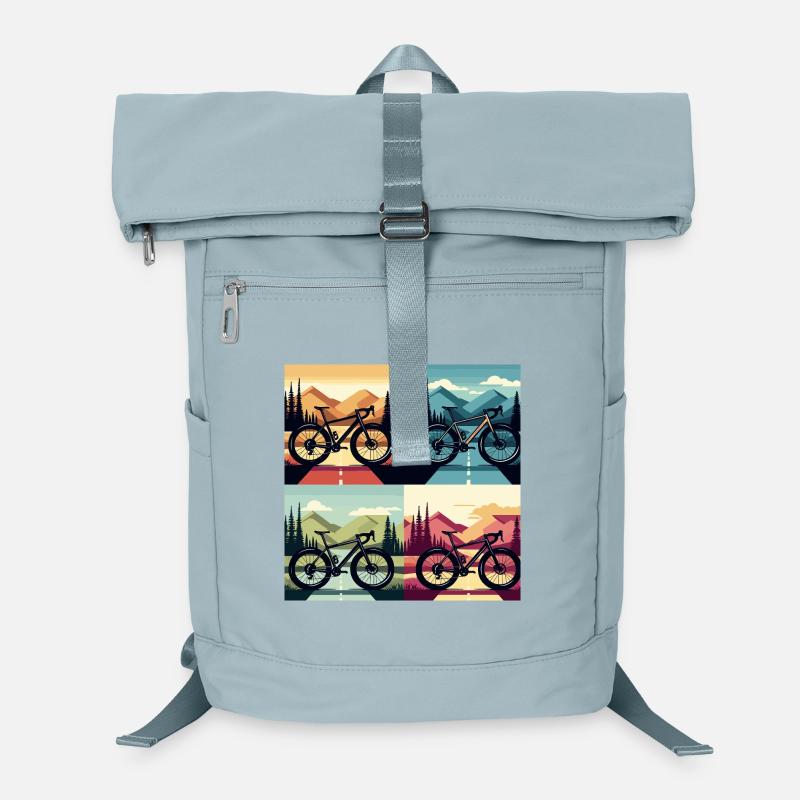 Schotter Vier Jahreszeiten Laptop-Rucksack 