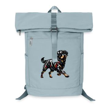 Rottweiler Germany dog design - Laptop Backpack - ice blue - Front