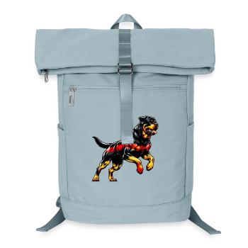 Rottweiler Germany dog design - Laptop Backpack - ice blue - Front