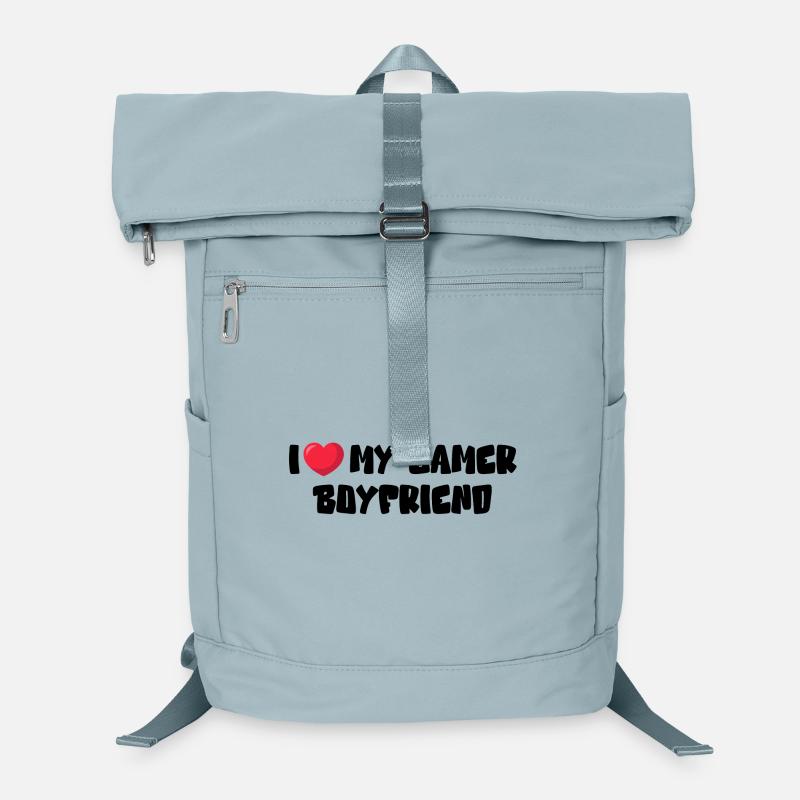 J’aime mon petit ami gamer Sac à dos ordinateur
