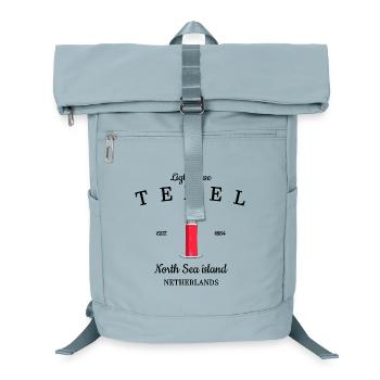 Texel, Nordseeinsel der Niederlande Zeichnung - Laptop-Rucksack  - Eisblau - Vorne