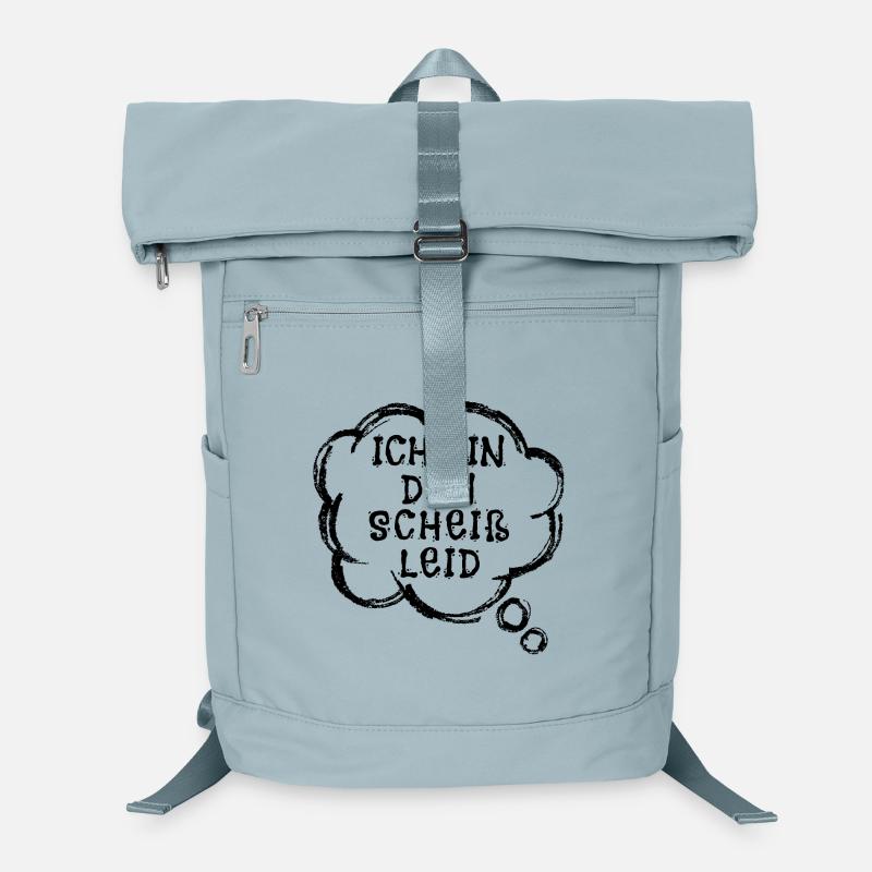 Ist Mir Wurscht Egal Statement Gleichgültig Laptop-Rucksack 