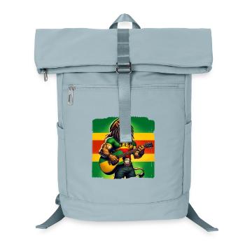 Jamaica lion reggae music - Laptop Backpack - ice blue - Front