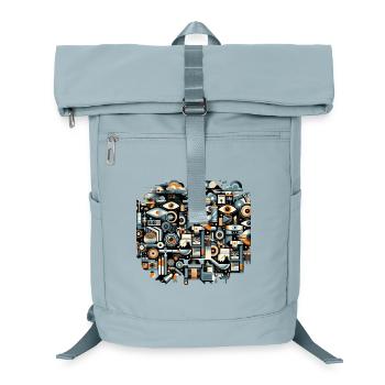 Indriustrial-Technologie - Laptop-Rucksack  - Eisblau - Vorne