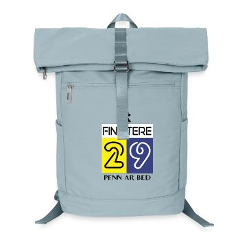 Finistère - Sac à dos ordinateur - bleu glacier - Devant