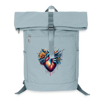 Coeur anti-guerre - Sac à dos ordinateur - bleu glacier - Devant