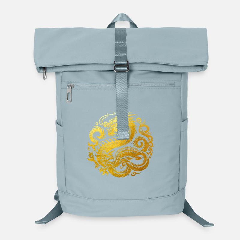 Chinese Dragon Tattoo Laptop Backpack
