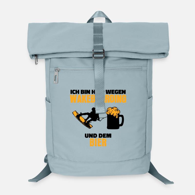 Wassersport Wakesurfen Statement Wakeboard Surfen Laptop-Rucksack 