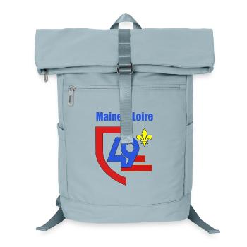 Maine et loire - Sac à dos ordinateur - bleu glacier - Devant