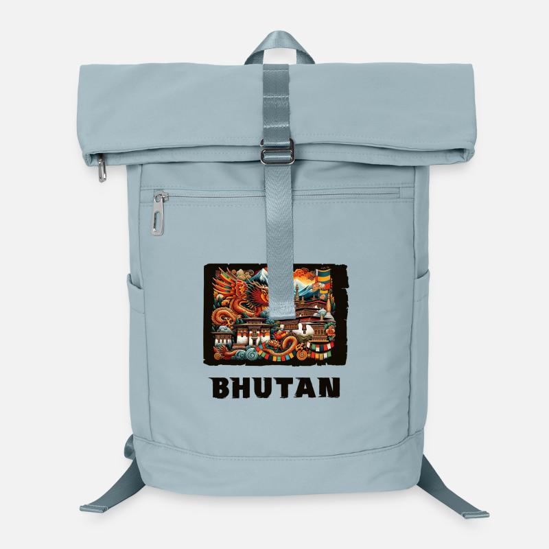 Bhutan Thimphu Drache Südasien Laptop-Rucksack 