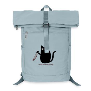 Sensitive and Savage - Laptop-Rucksack  - Eisblau - Vorne