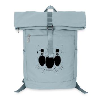 Bowling Lovers - Laptop Backpack - ice blue - Front