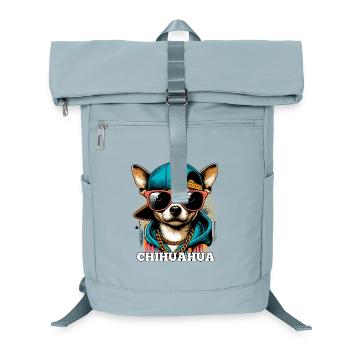 Cool Chihuahua Dog Sunglasses Gift - Laptop Backpack - ice blue - Front
