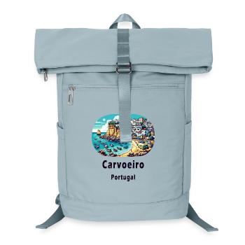 Carvoeiro City Portugal Algarve Beach - Laptop Backpack - ice blue - Front