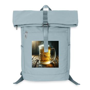 Beer mug - Laptop Backpack - ice blue - Front
