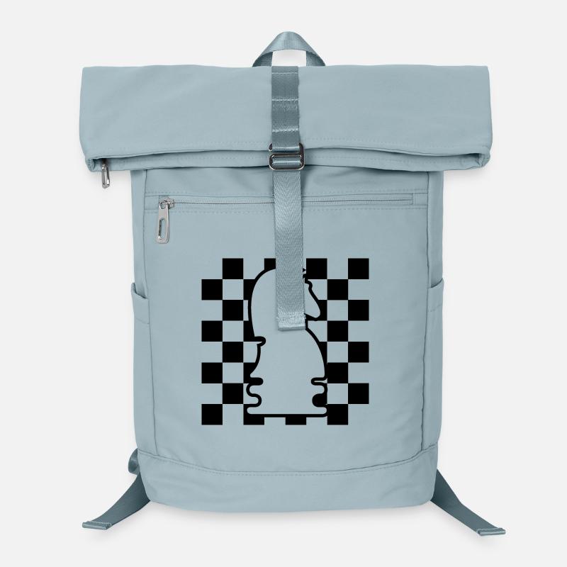 chess, horse, checkerboard, pattern, icon, graphic icon Laptop Backpack