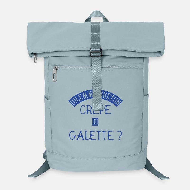 Dilemme Breton : Crêpe ou Galette ? BZH Bretagne Sac à dos ordinateur