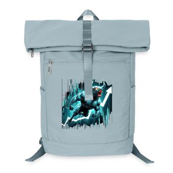 Finance Actions Taureau Wall Street Cadeau - Sac à dos ordinateur - bleu glacier - Devant
