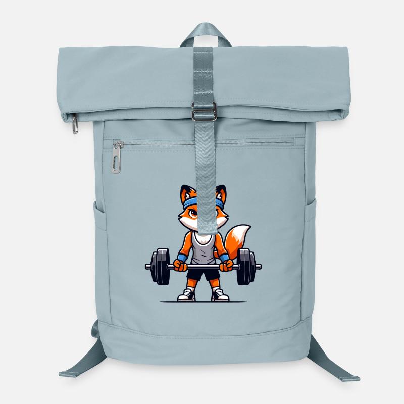 Fit Fox: Pumping Iron with Tailored Intensity Laptop Backpack