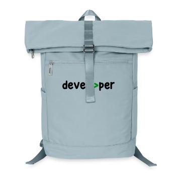 Développeur Spruch Coden Softwareentwickler Nerd - Sac à dos ordinateur - bleu glacier - Devant