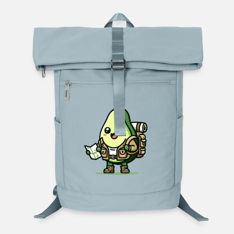Avocado-Abenteurer Toon Laptop-Rucksack 