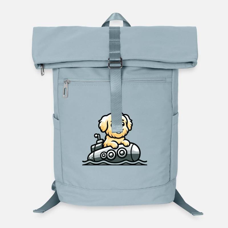Adventure Pup: Der nautische Entdecker Laptop-Rucksack 