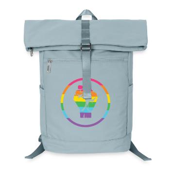 Mois de la fierté LGBTQ - Fierté ! - Sac à dos ordinateur - bleu glacier - Devant