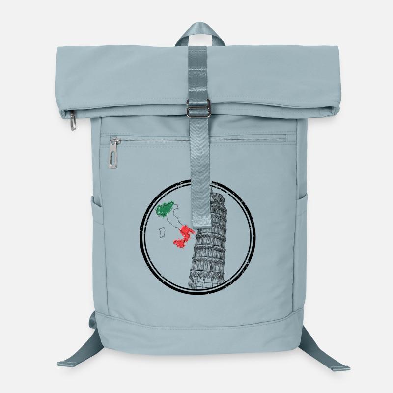 Italie Carte Drapeau Couleurs Sac à dos ordinateur