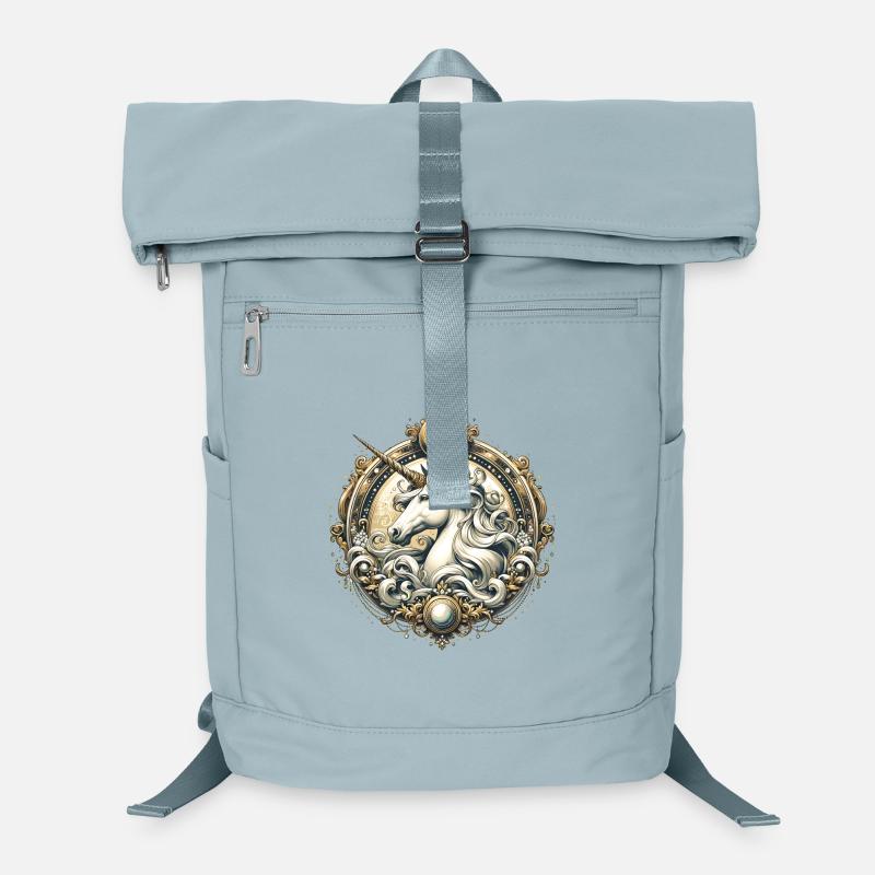 majestueuse licorne décorée avec art Sac à dos ordinateur