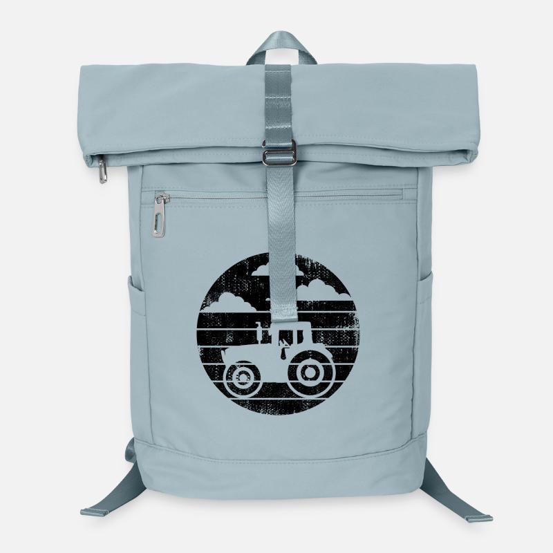 Tractor Sketch Laptop Backpack