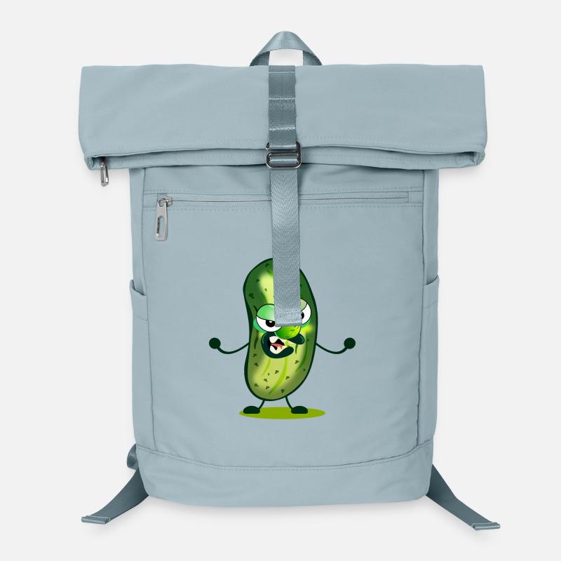 Dessin animé de cornichons Sac à dos ordinateur