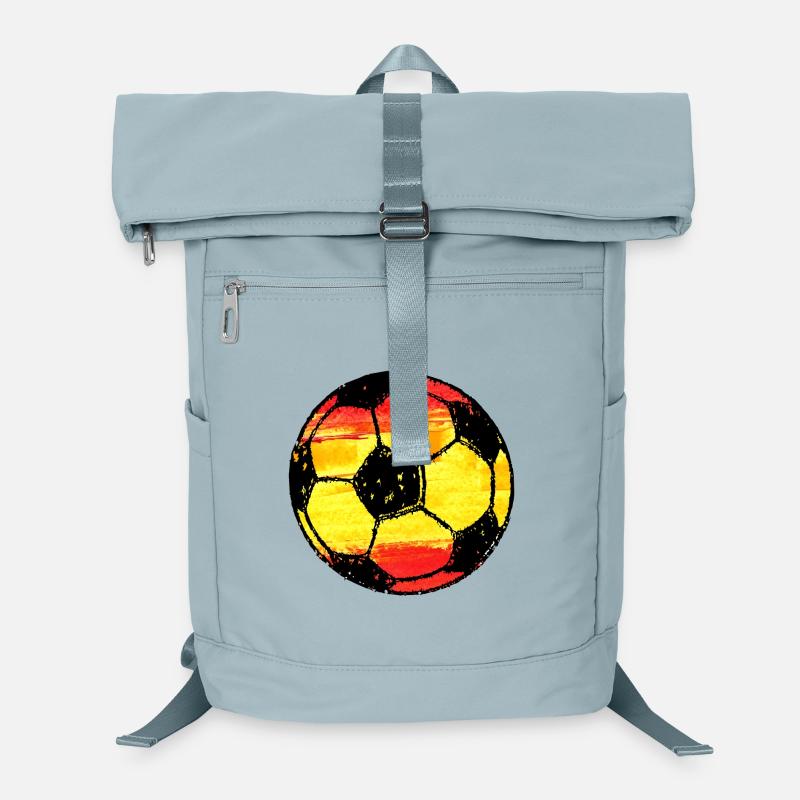 Fußball Spanien - rot gelb rot Laptop-Rucksack 
