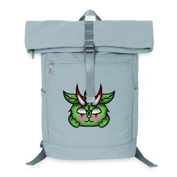 Blushing Demon! - Laptop Backpack - ice blue - Front