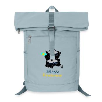 Météo Bretonne - Sac à dos ordinateur - bleu glacier - Devant