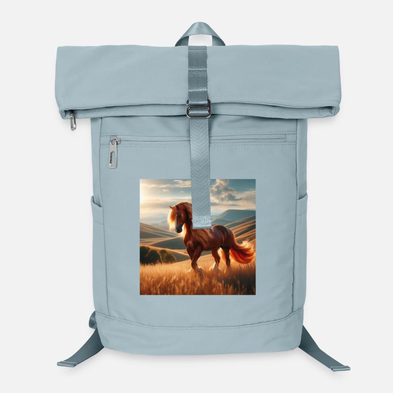 Free horse - Laptop Backpack - ice blue